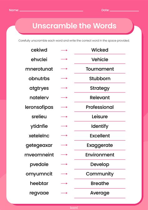 Have you ever found yourself staring at a jumble of letters, trying to make sense of them? Whether it’s a word game, a puzzle, or simply deciphering an anagram, unscrambling letter...